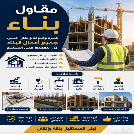 بناء طابق - بناء ملحق - بالكويت📞50391000 - بناء غرف - بناء منازل - بناء ديوانيات - بناء جواخير - بناء شاليهات - بناء شقق - بناء فلل - بناء مصاعد - بناء
